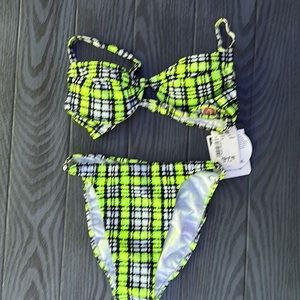 Vintage Tango Rose Bikini